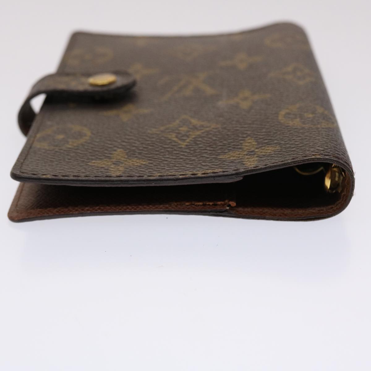 LOUIS VUITTON Monogram Agenda PM Day Planner Cover R20005 LV Auth 46413