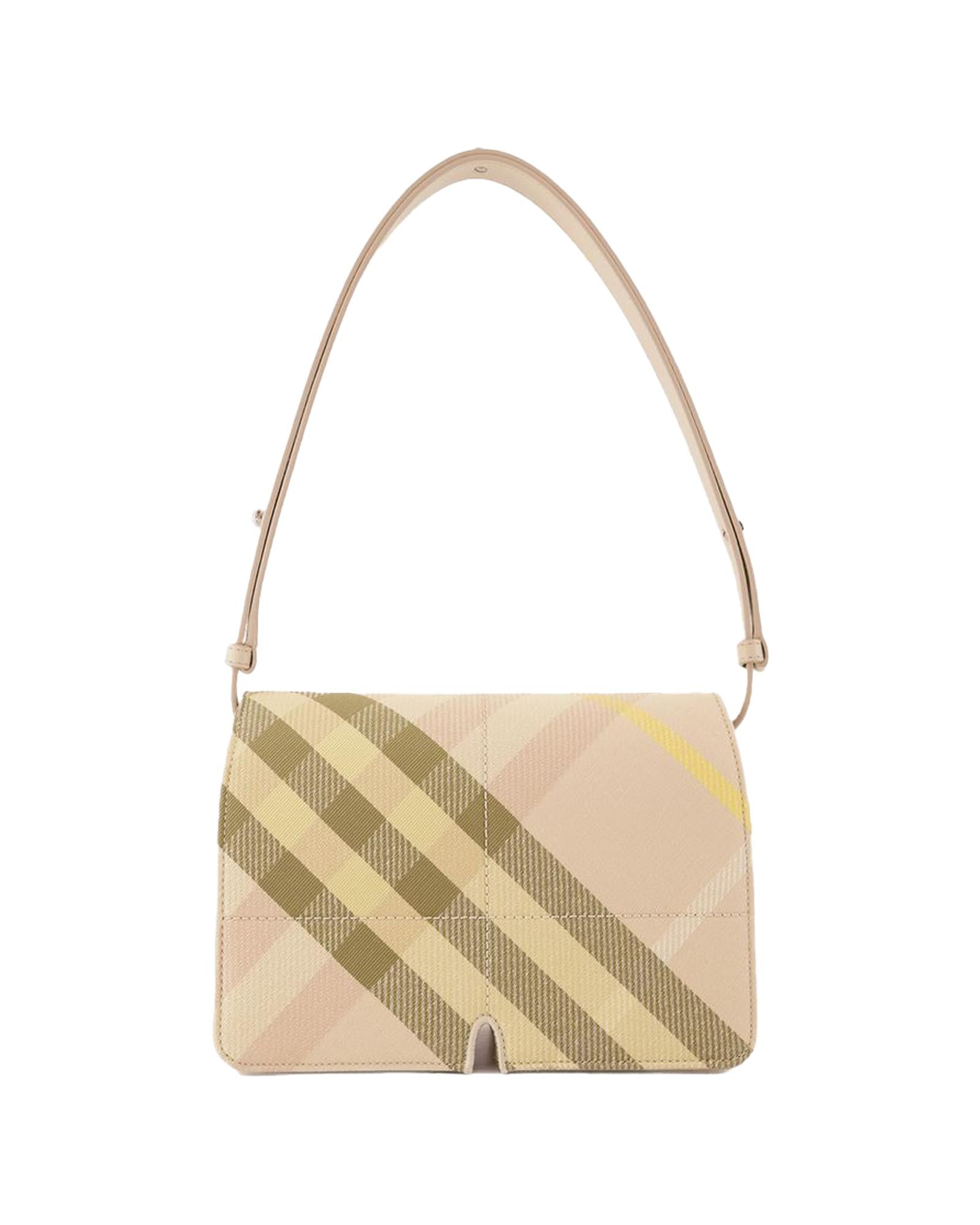 Burberry Check Plaid Shoulder Bag Women Pink | Pink ONE SIZE pink | pink