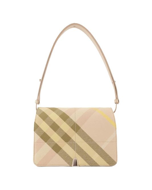 Burberry Check Plaid Shoulder Bag Women Pink | Pink ONE SIZE pink | pink