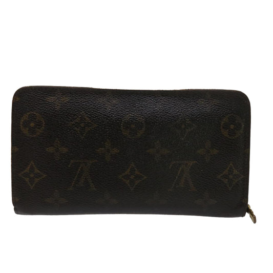 LOUIS VUITTON Monogram Long Wallet LV Auth 46540
