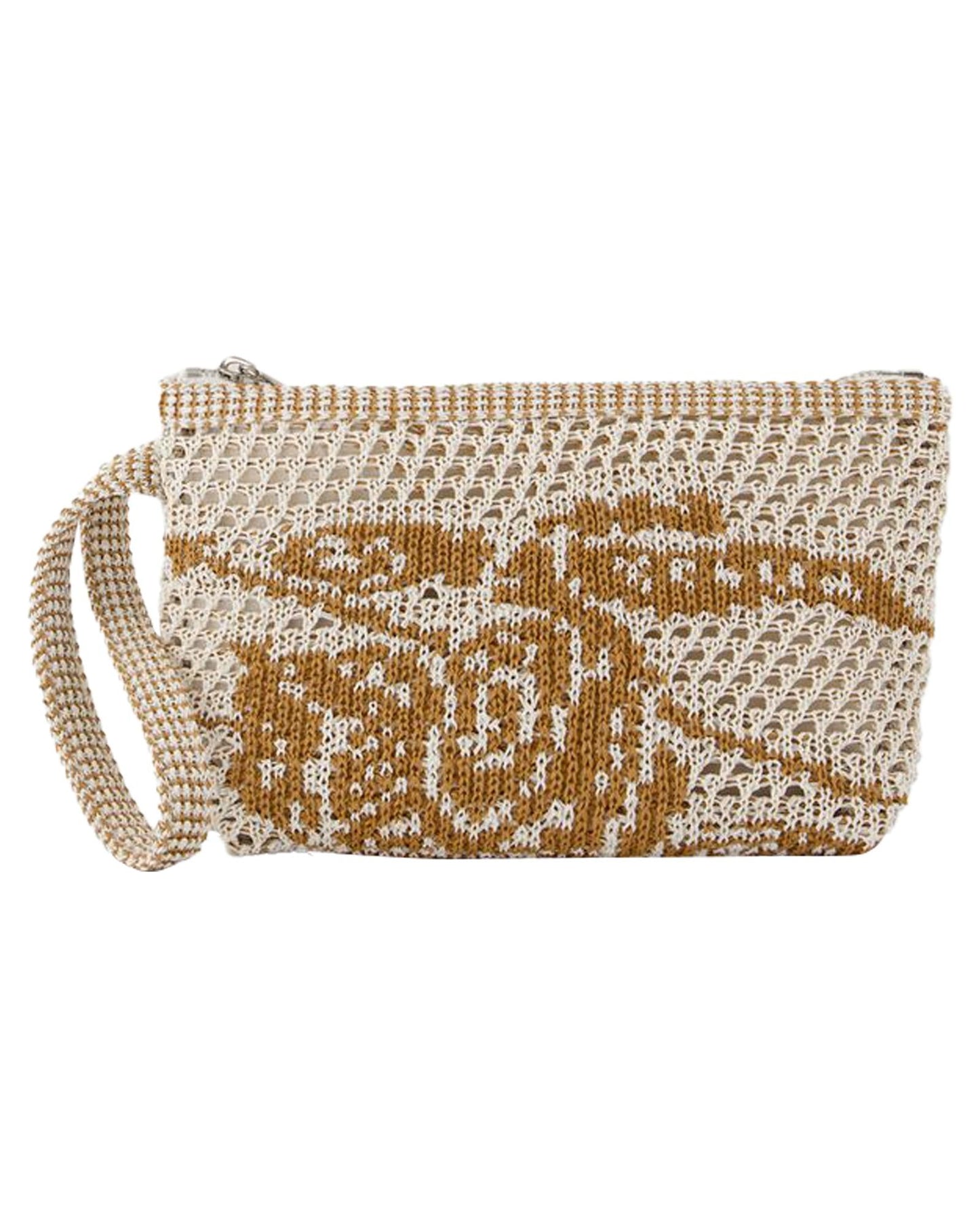 Burberry Knitted Clutch Bag Women White | White Coin Pouches ONE SIZE white | white