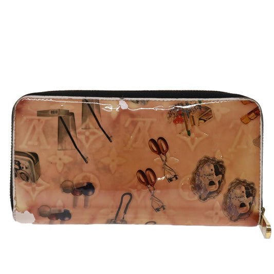 LOUIS VUITTON Monogram Vernis Nicolas Ghesquire Zippy Wallet M50370 Auth 46865