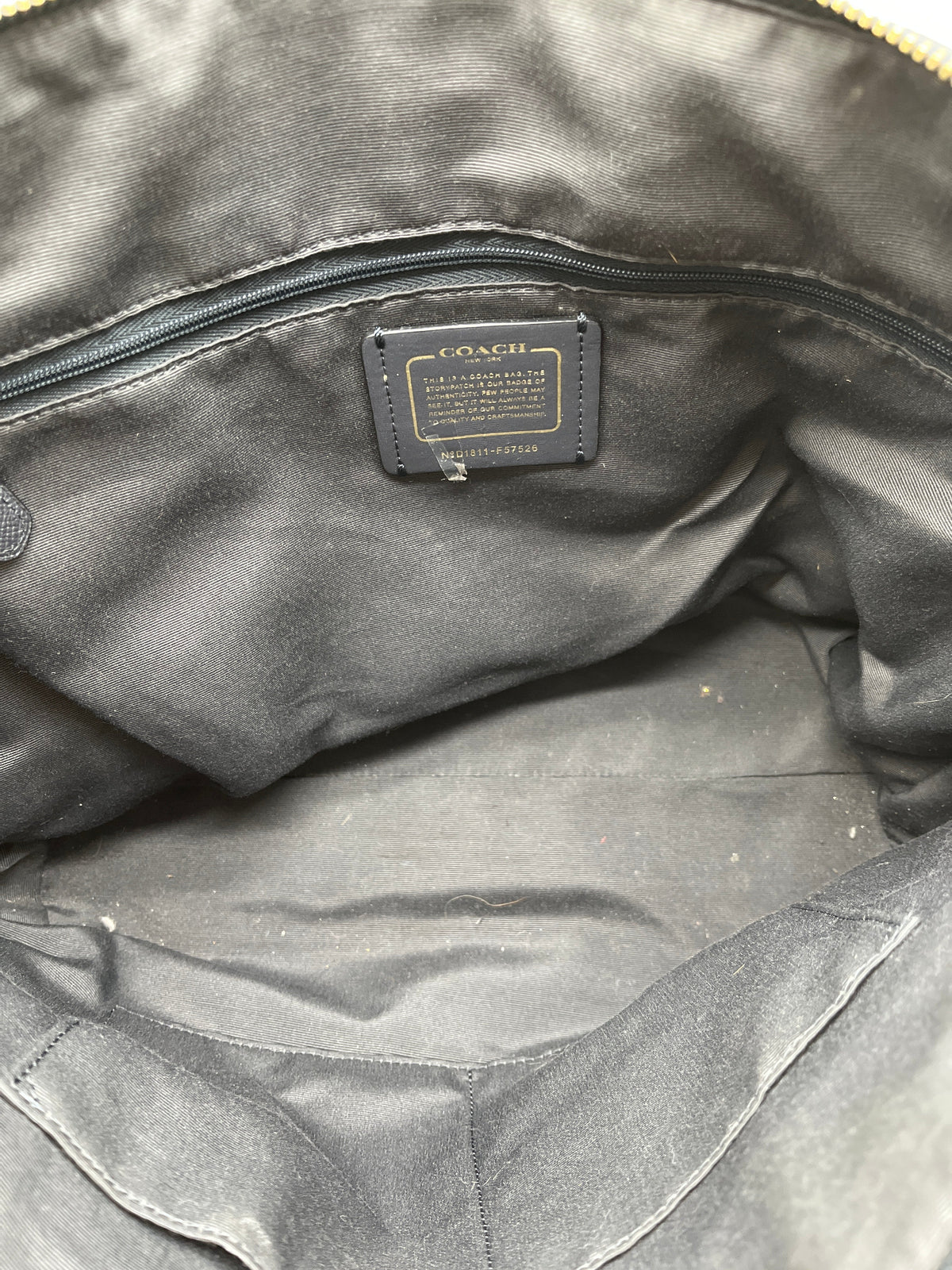 Handbag Designer By Coach, Size: Large
