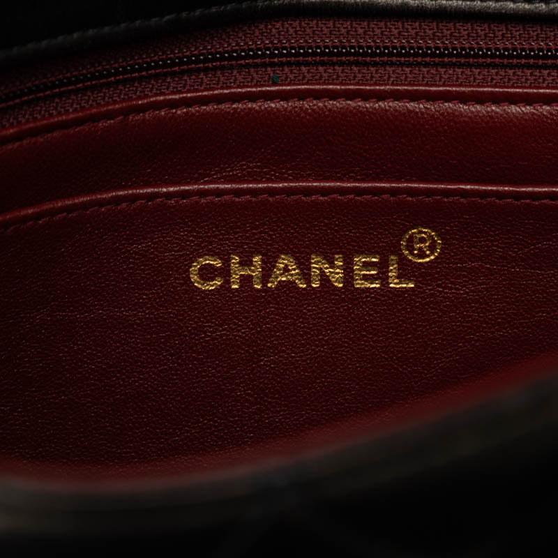 Chanel mattresses Cocomark sloping shoulder Bag brown ram s ladies Chanel