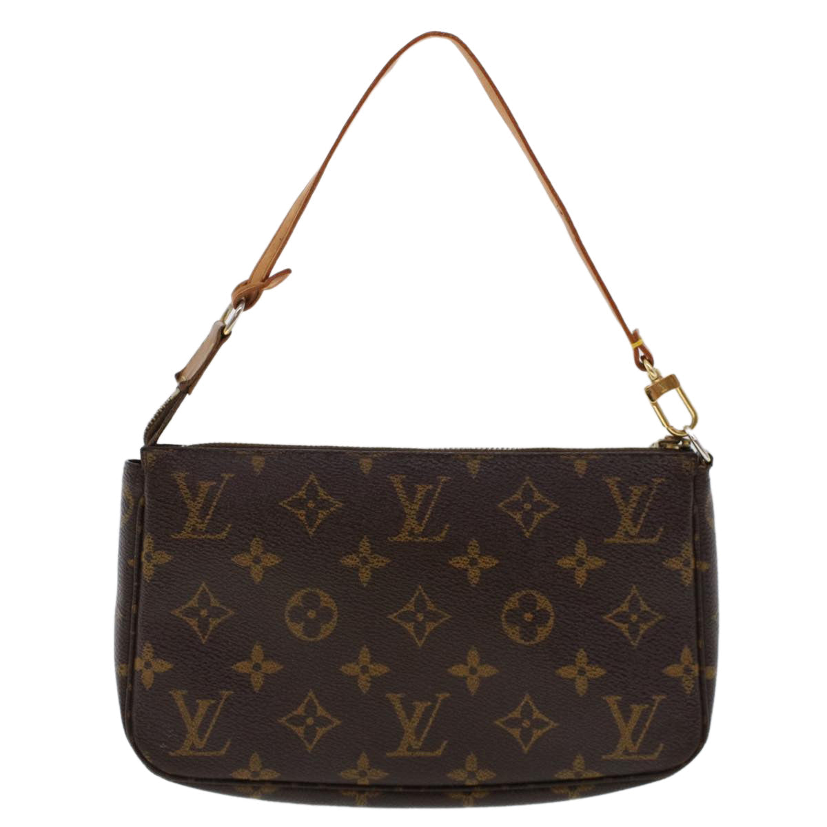 LOUIS VUITTON Monogram Pochette Accessoires Pouch M51980 LV Auth 46905