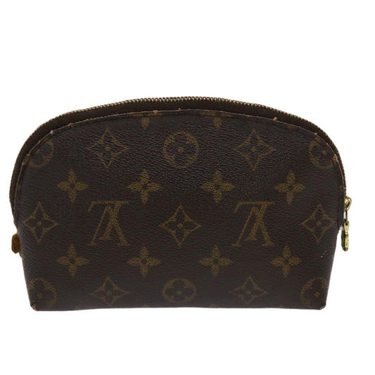 LOUIS VUITTON Monogram Pochette Cosmetic PM Cosmetic Pouch M47515 LV Auth 46906