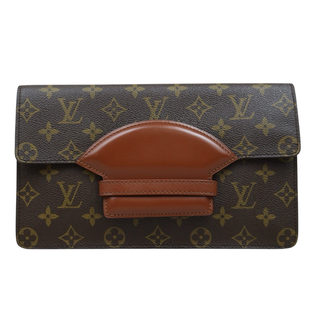 Good ( Rank AB)｜ LV Monogram Courcelles Clutch｜25032005