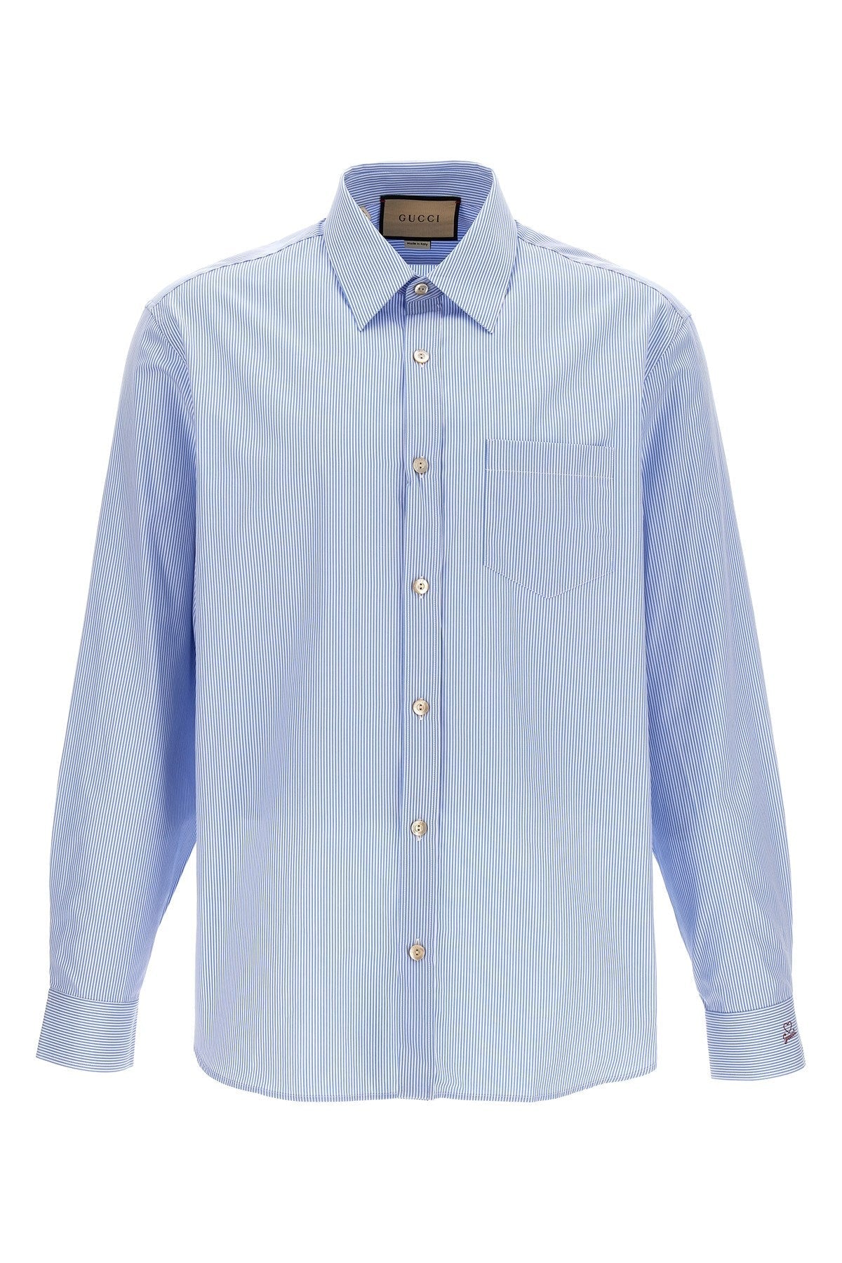Gucci Men Striped Shirt
