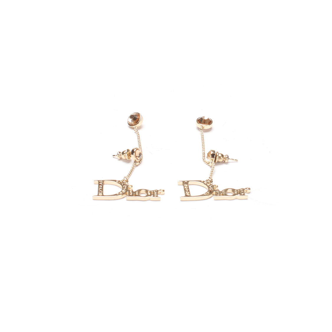 Logo Dangle Earrings