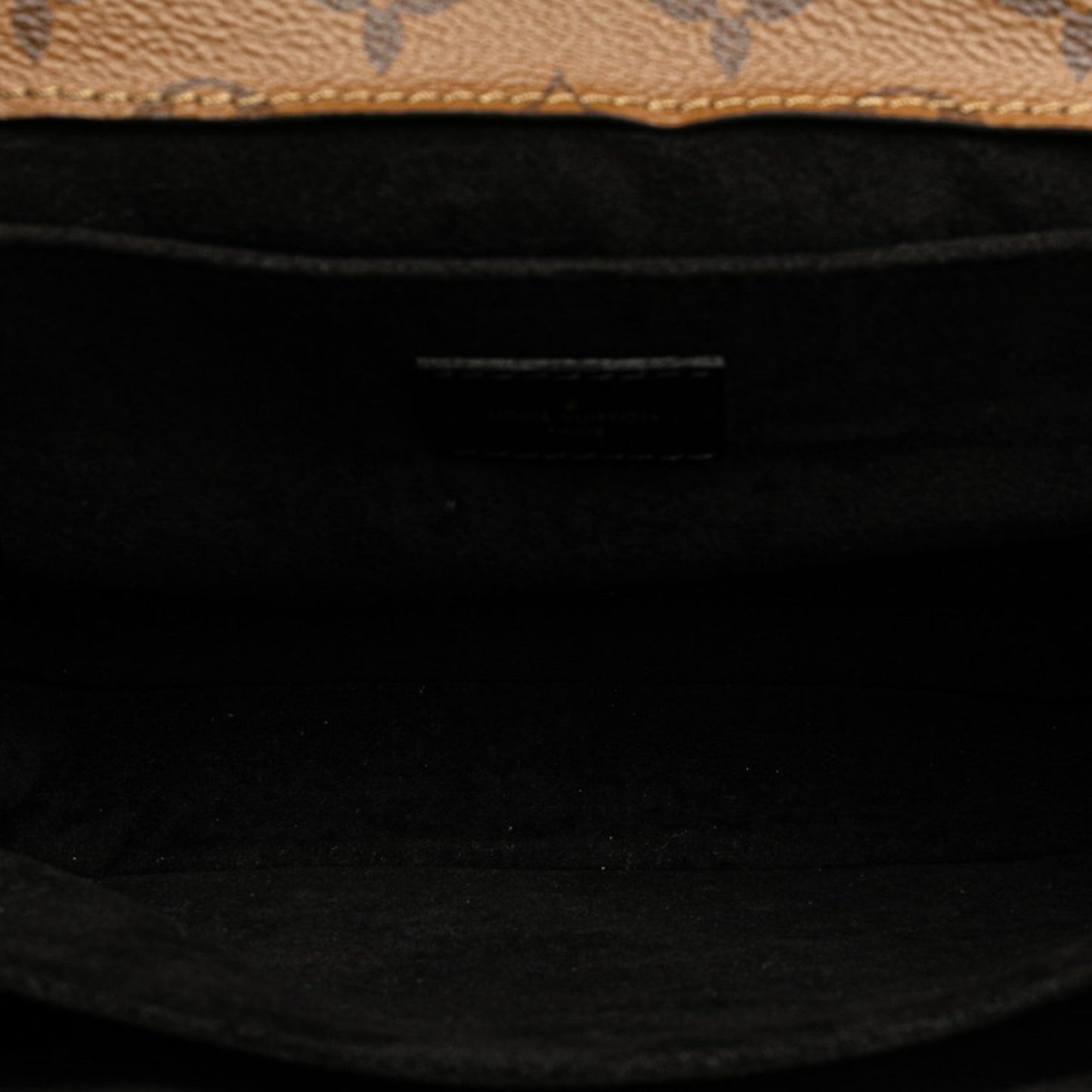 Louis Vuitton Monogram Reverse  Pvc Leather Handbag Pochette Shoulder Bag