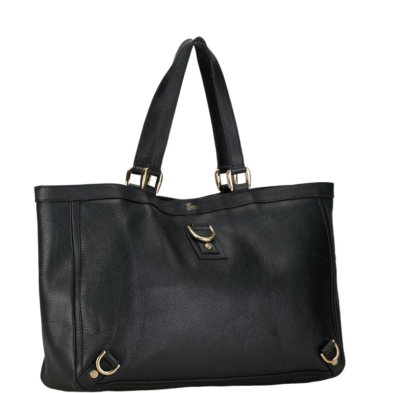 Gucci Abbey Shoulder Bag 141472 Black Leather Leather  Gucci