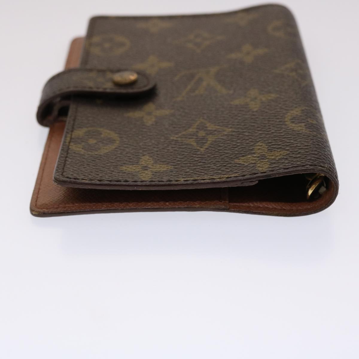 LOUIS VUITTON Monogram Agenda PM Day Planner Cover R20005 LV Auth 47175