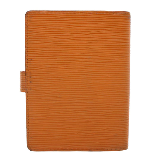LOUIS VUITTON Epi Agenda PM Day Planner Cover Orange R2005H LV Auth 47177
