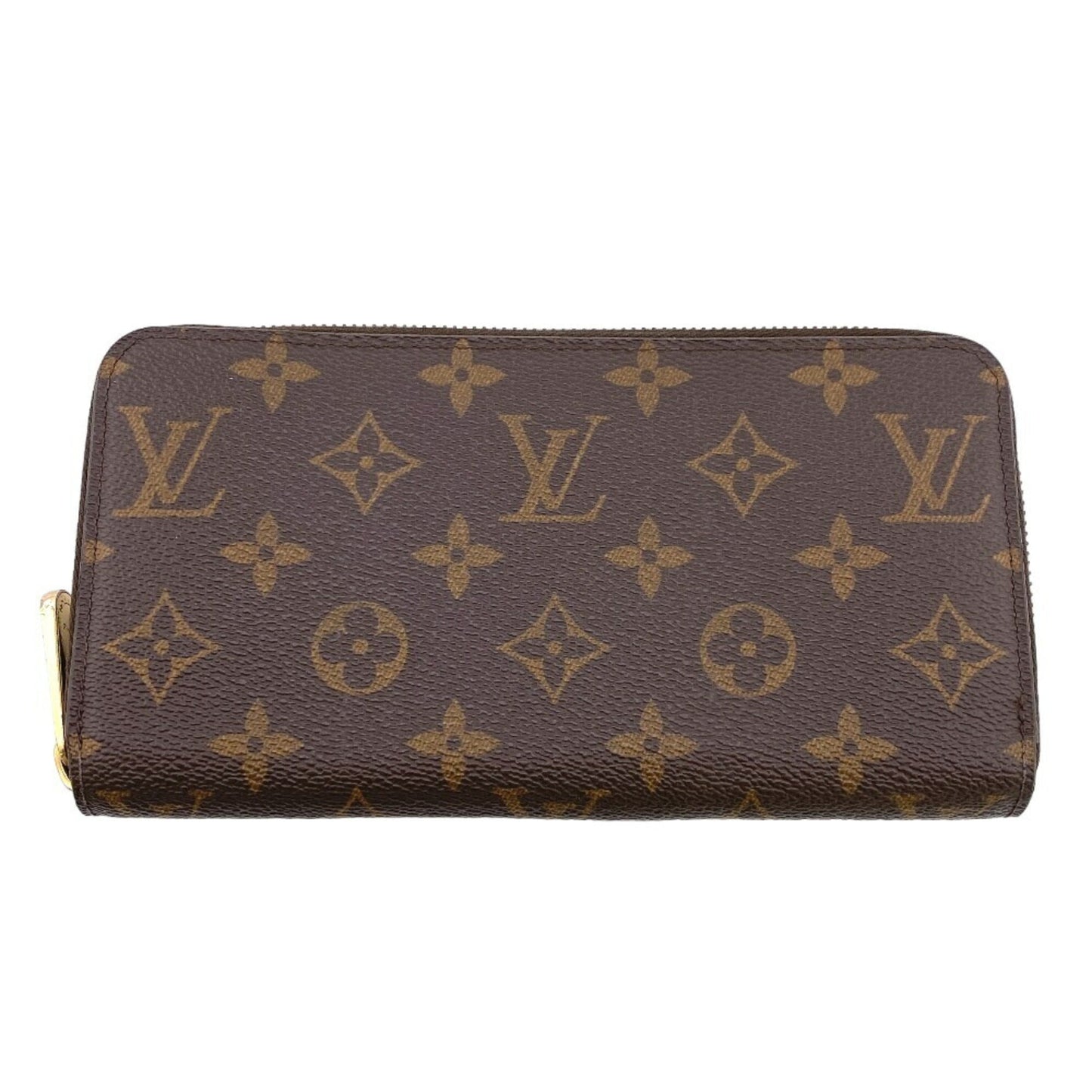 Louis Vuitton Monogram  Leather Long Wallet (Bi-Fold)