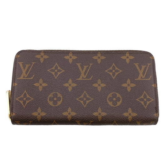 Louis Vuitton Monogram  Leather Long Wallet (Bi-Fold)