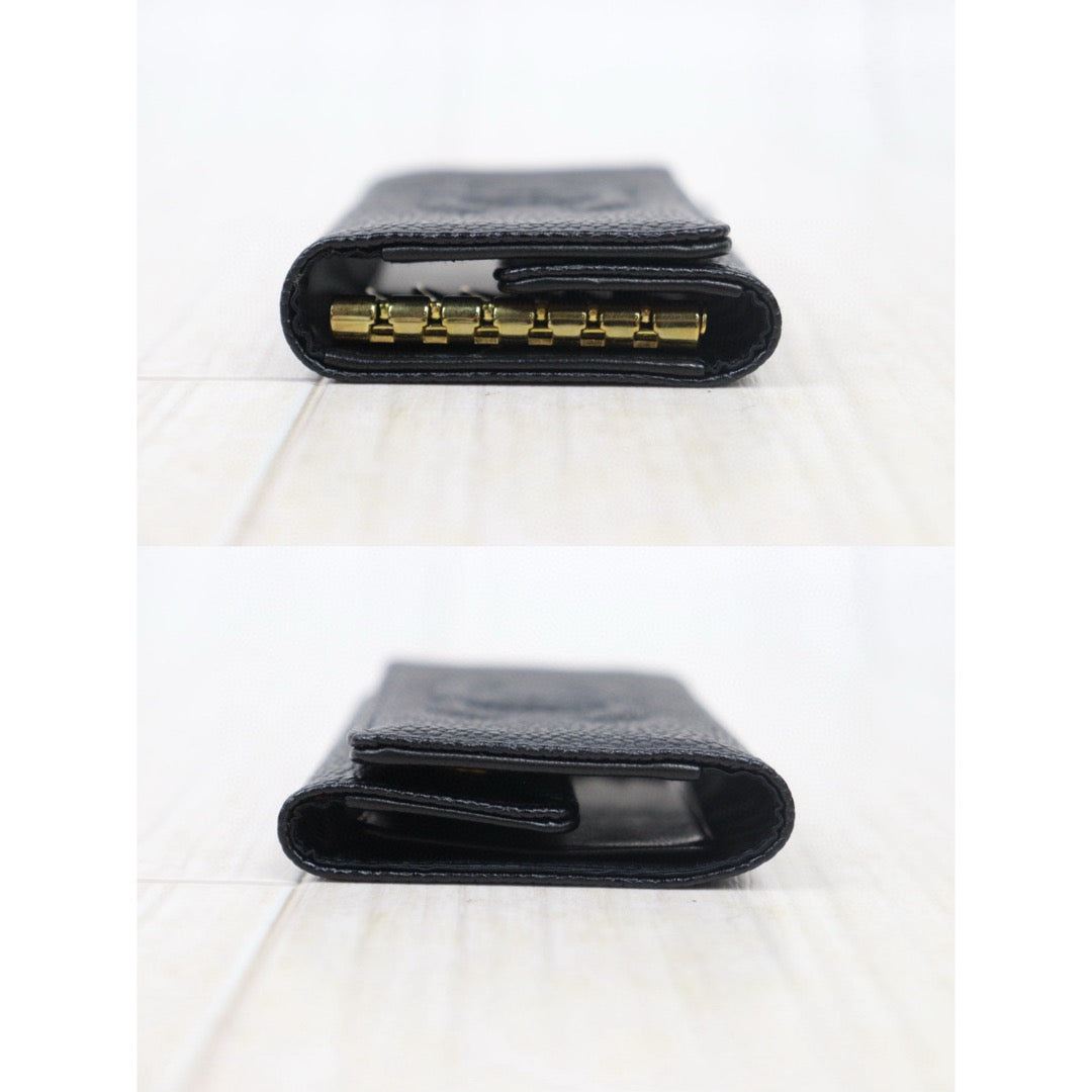 Very Good ( Rank A)｜CHANEL Caviar Skin Key Case Black Made In 1997-1999Year｜VT25030120
