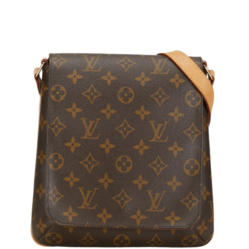 Louis Vuitton Monogram Musée Salsa Short  Shoulder Bag M51258 Brown PVC Leather  Louis Vuitton
