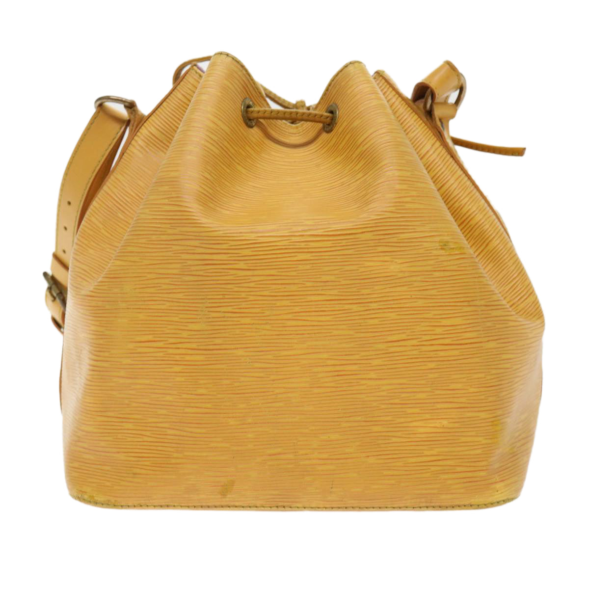 LOUIS VUITTON Epi Petit Noe Shoulder Bag Tassili Yellow M44109 LV  47833