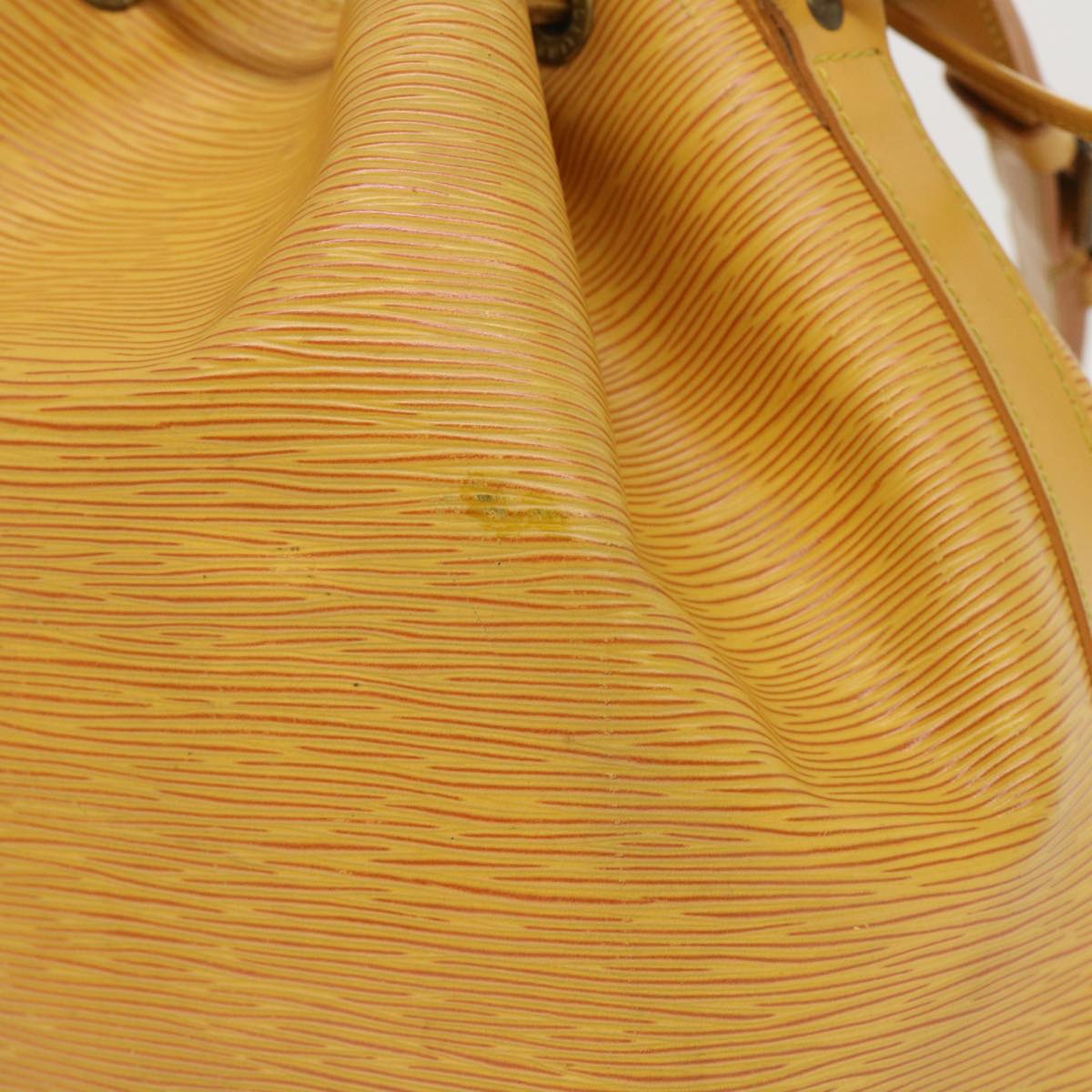 LOUIS VUITTON Epi Petit Noe Shoulder Bag Tassili Yellow M44109 LV  47833