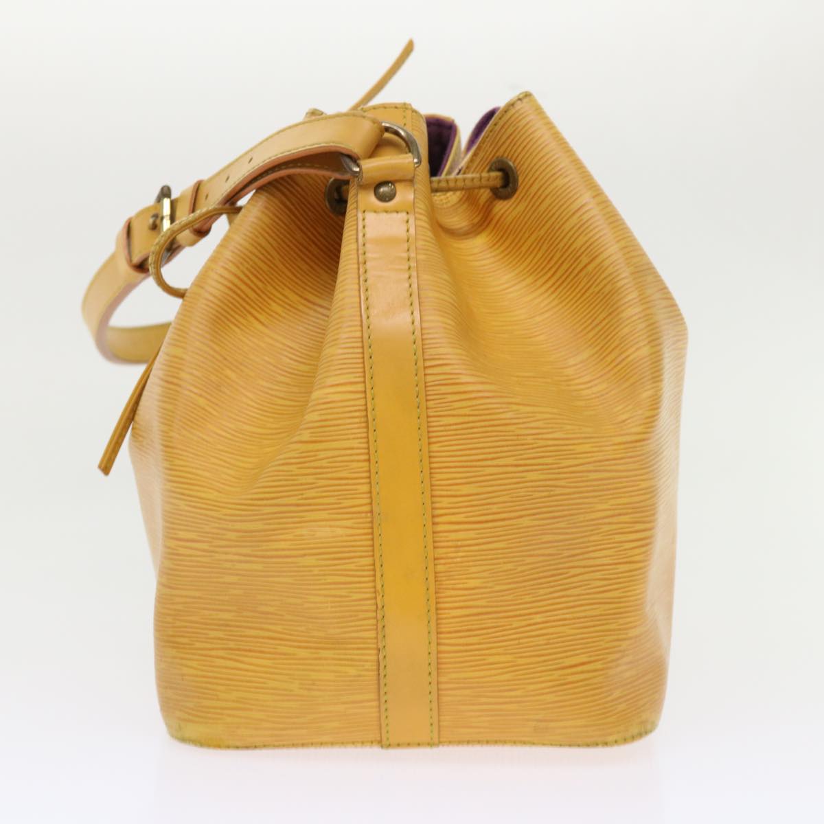 LOUIS VUITTON Epi Petit Noe Shoulder Bag Tassili Yellow M44109 LV  47833