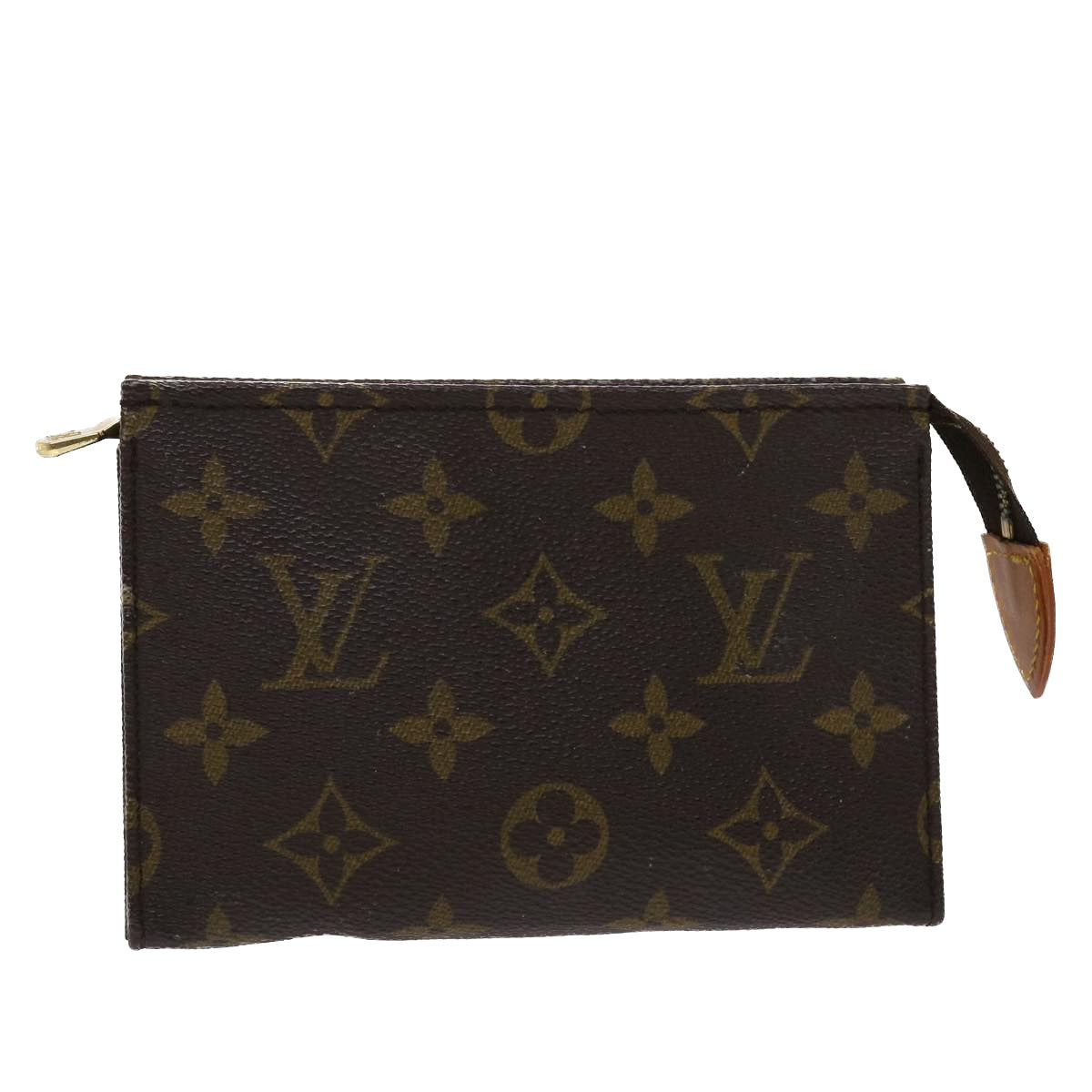 LOUIS VUITTON Monogram Poche Toilette 15 Pouch M47546 LV  47862