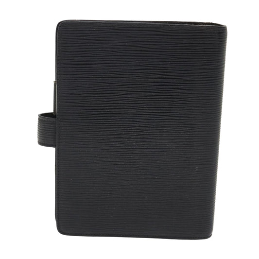 LOUIS VUITTON Epi Agenda MM Day Planner Cover Black R20042 LV  47869