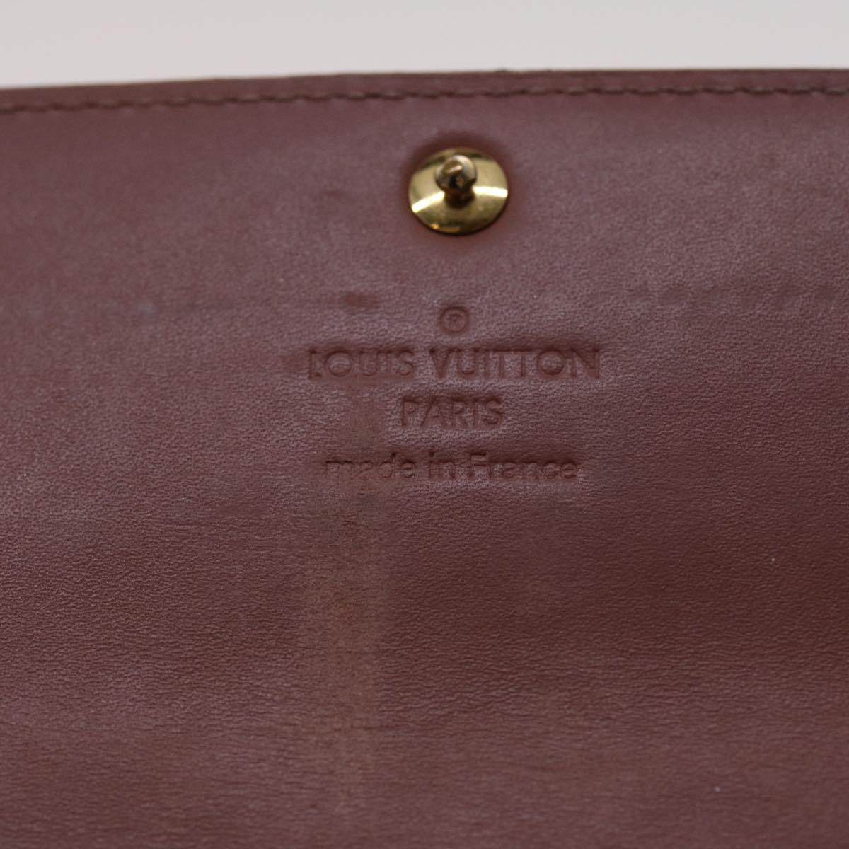 LOUIS VUITTON Vernis Ikat Flower Portefeuille Sarah Wallet M90023 LV  47872