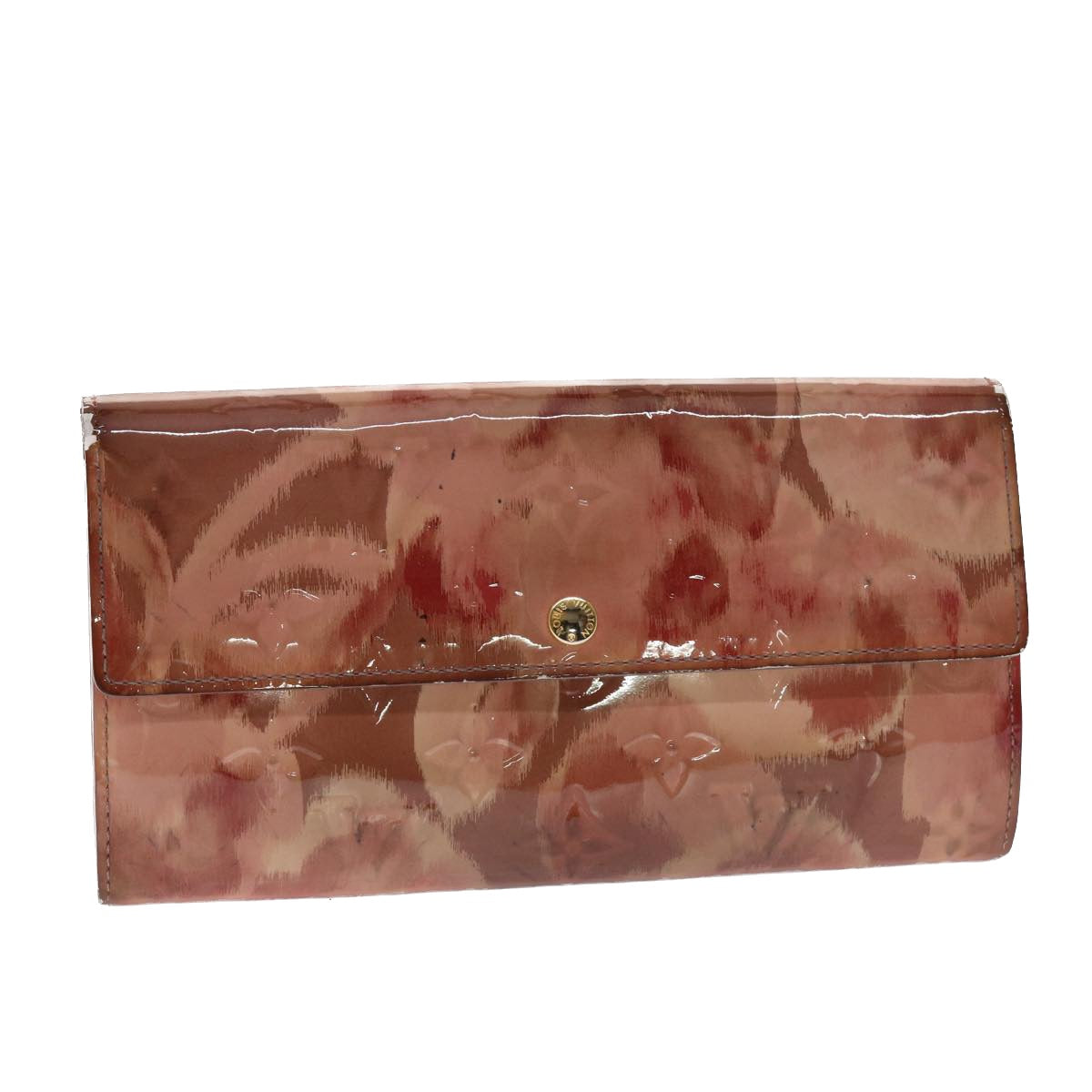 LOUIS VUITTON Vernis Ikat Flower Portefeuille Sarah Wallet M90023 LV  47872