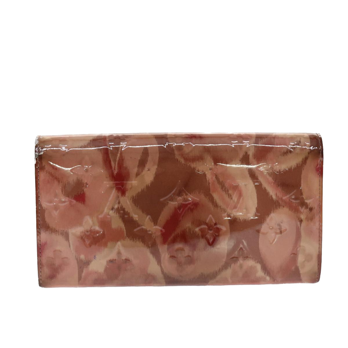 LOUIS VUITTON Vernis Ikat Flower Portefeuille Sarah Wallet M90023 LV  47872