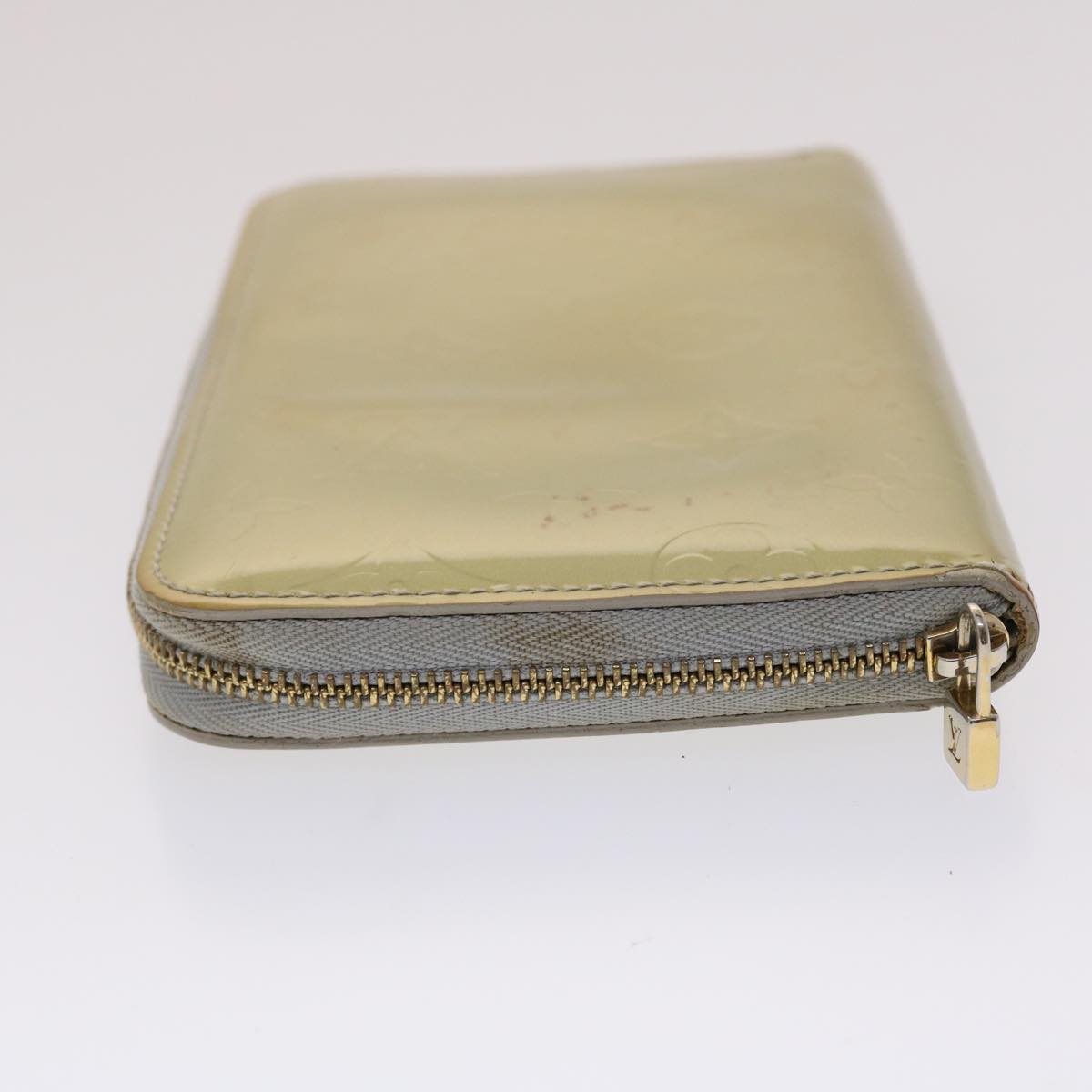 LOUIS VUITTON Monogram Vernis Eldridge Long Wallet Gris M91158 LV  47876