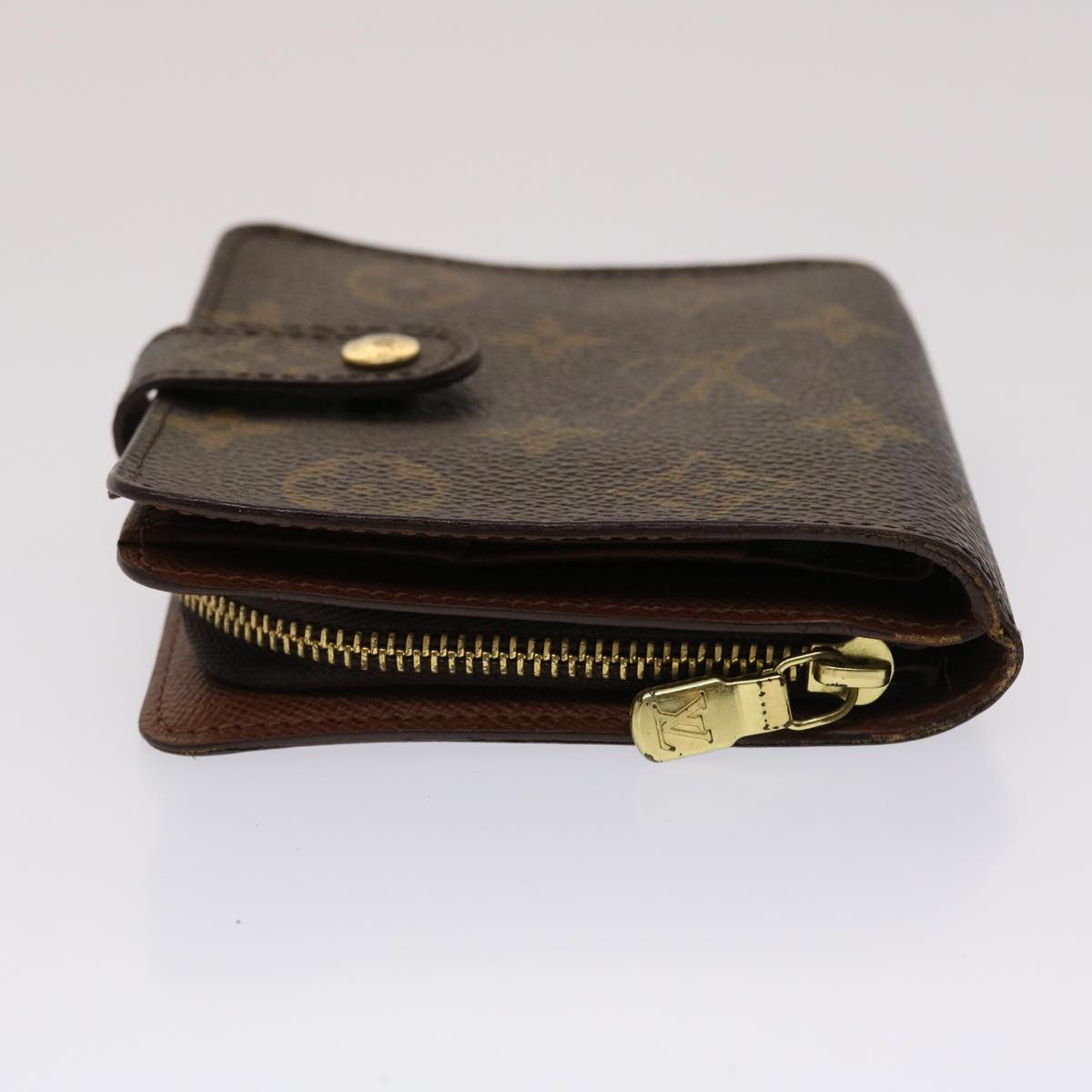 LOUIS VUITTON Monogram Compact Zip Wallet M61667 LV  47877