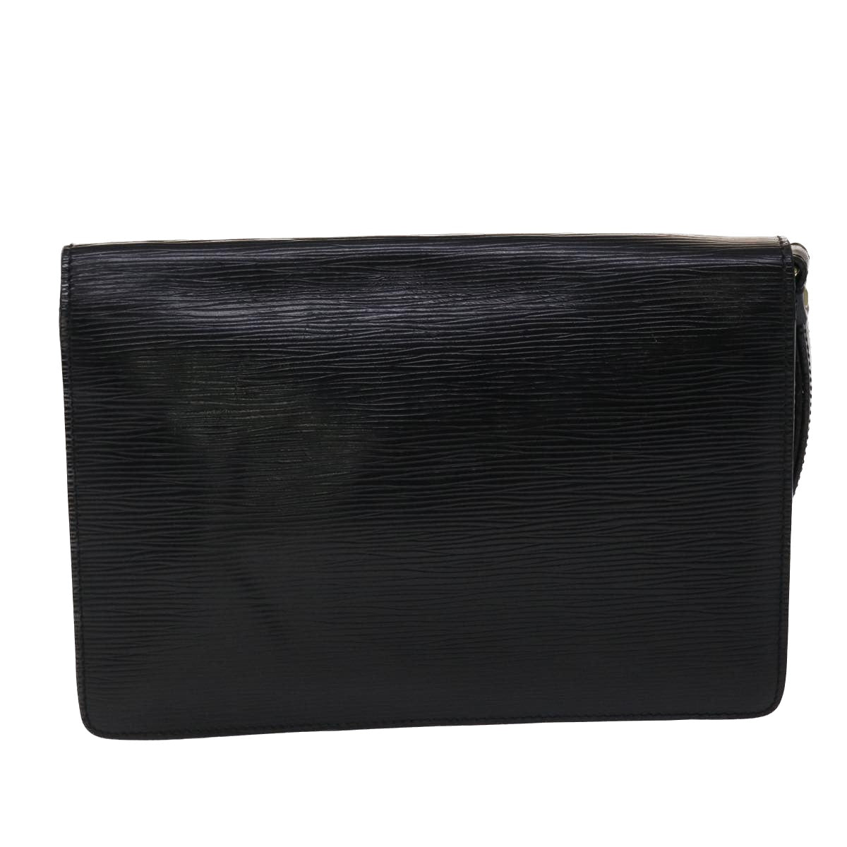 LOUIS VUITTON Epi Serie Dragonne Hand Bag Black M52612 LV  47950
