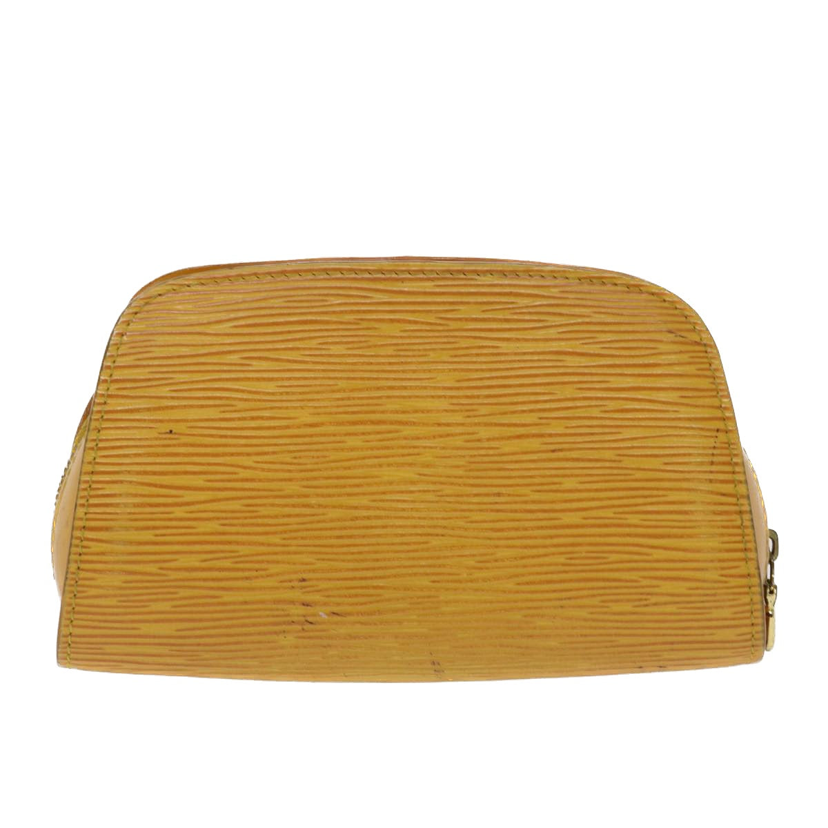 LOUIS VUITTON Epi Dauphine PM Pouch Yellow M48449 LV  47951