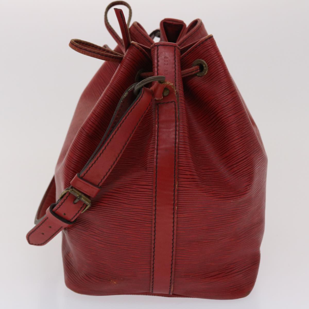 LOUIS VUITTON Epi Petit Noe Shoulder Bag Red M44107 LV  47968