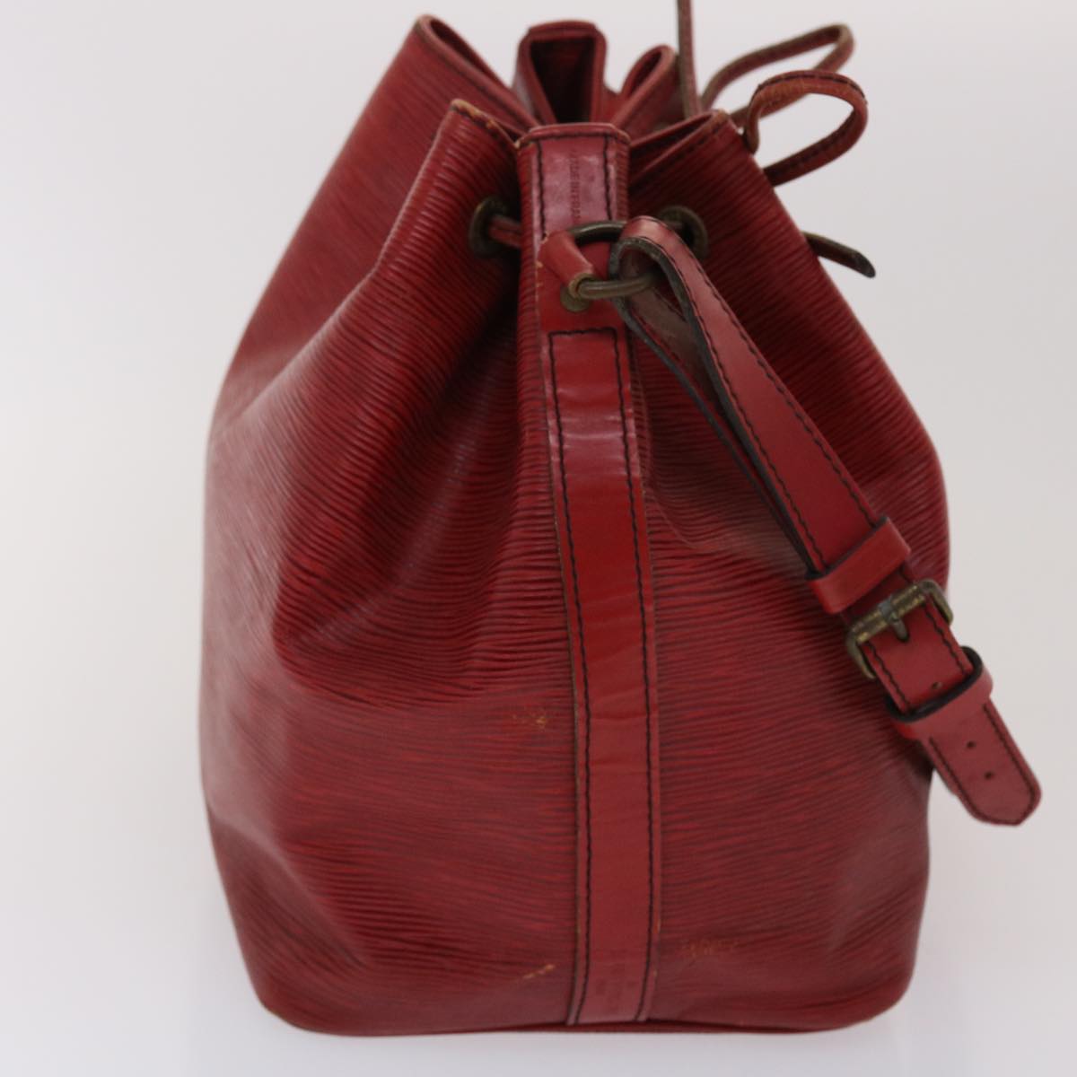 LOUIS VUITTON Epi Petit Noe Shoulder Bag Red M44107 LV  47968