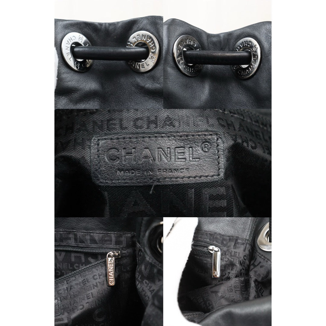 Good ( Rank AB) ｜ CHANEL Camellia Lamb Skin ToteBag  Made In 2003～2004 Year ｜24121921