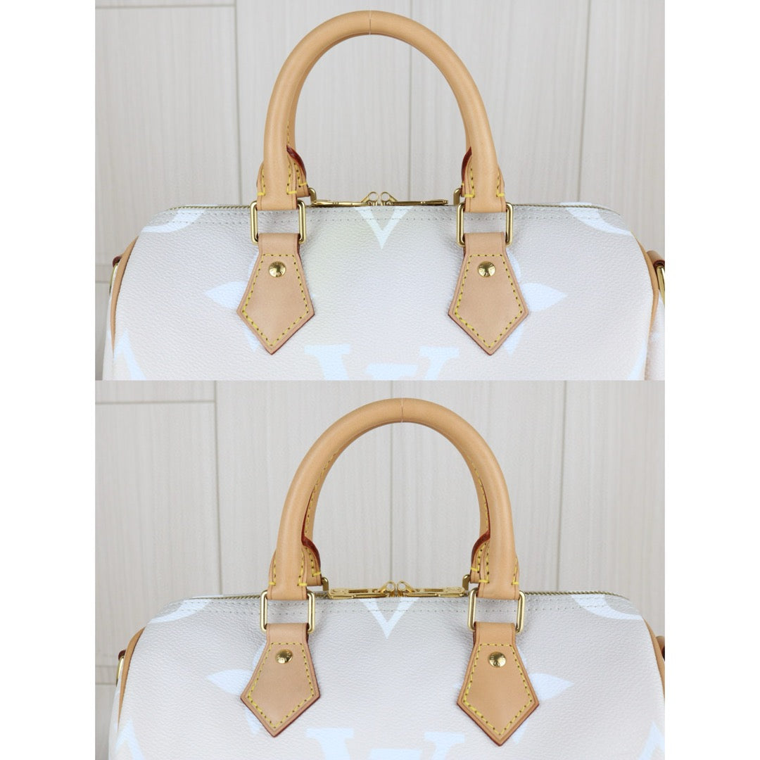 Excellent（Rank SA）｜LV Monogram speedy25 Gradient color Limited edition Handbag WithShoulder Bag｜B25012211