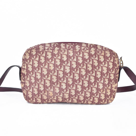 Oblique Canvas Shoulder Bag