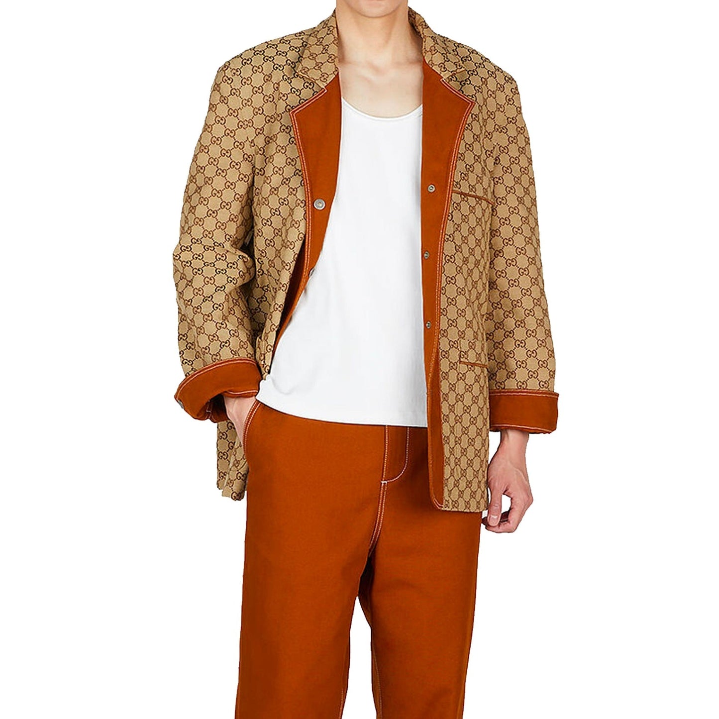 Gucci Gg Reversible Jacket Men