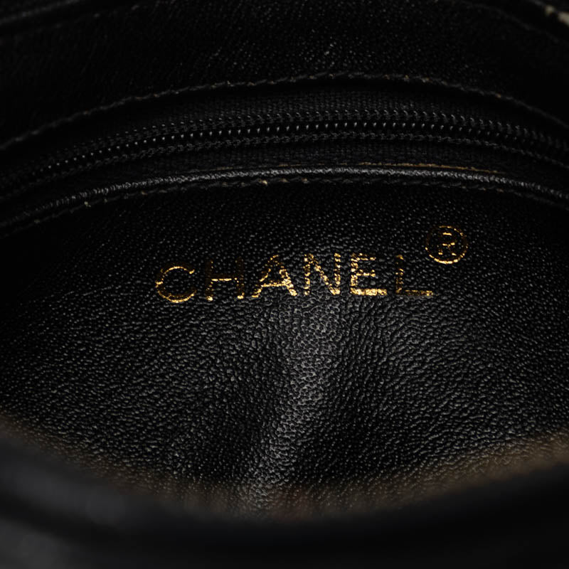 Chanel Matrases Cocomark Tassel Mini Chain houlder Bag Black   Chanel
