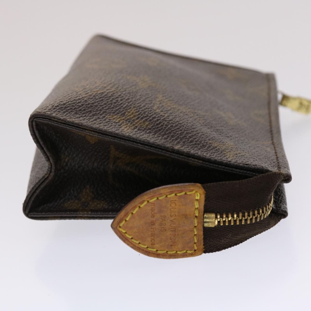 LOUIS VUITTON Monogram Poche Toilette 15 Pouch M47546 LV  48058