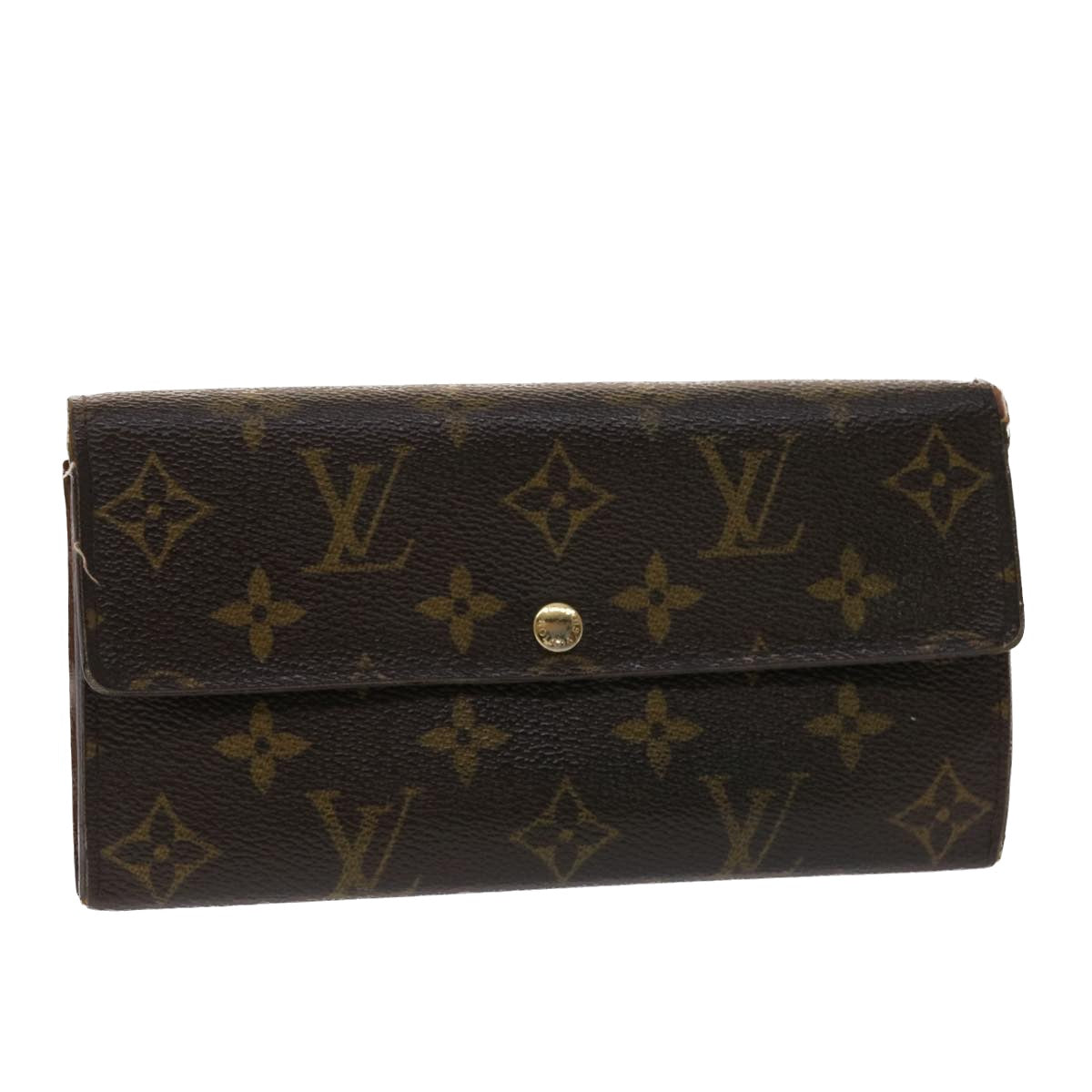 LOUIS VUITTON Monogram Portefeuille Sarah Long Wallet M62137 LV  48067