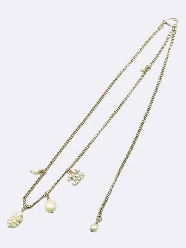 crystal necklace jewelry Chanel