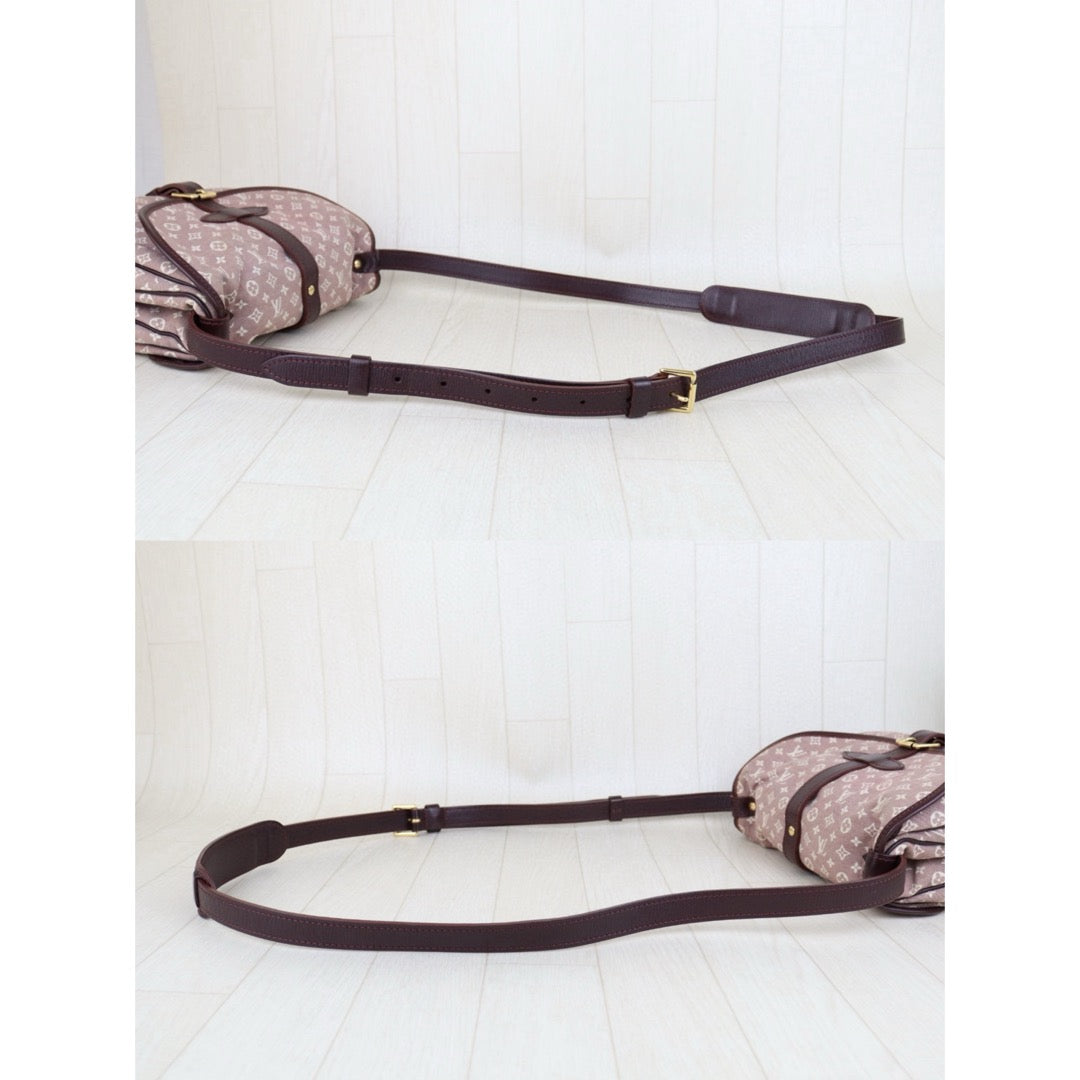 Very Good ( Rank A)｜LV Monogram Mini Run Saumur  Shoulder Bag Canvas Leather ｜H25031801