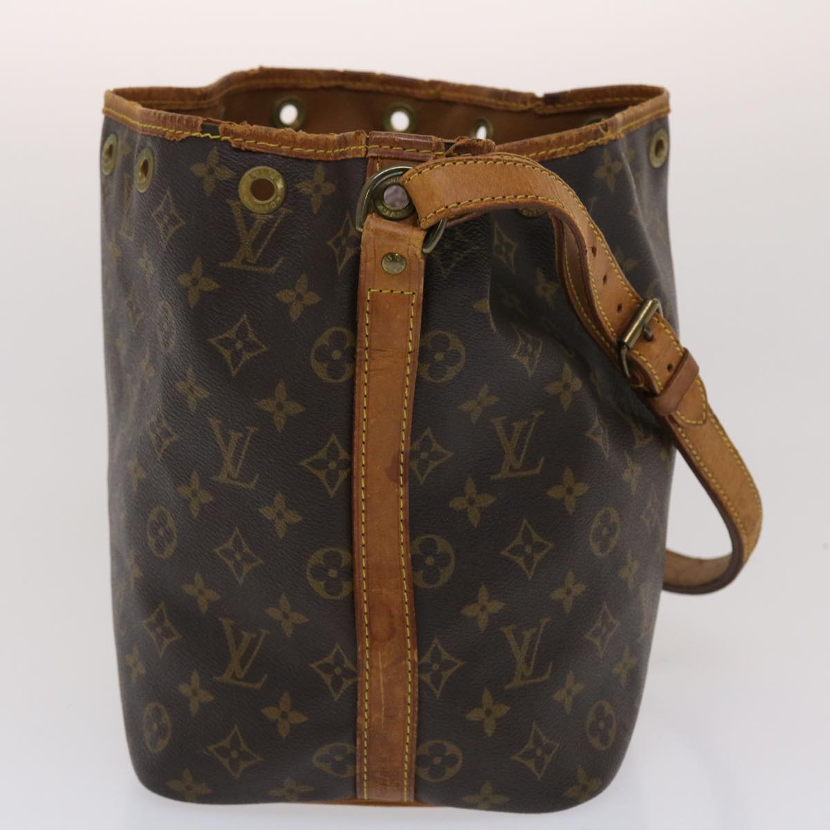 LOUIS VUITTON Monogram Petit Noe Shoulder Bag M42226 LV  48304