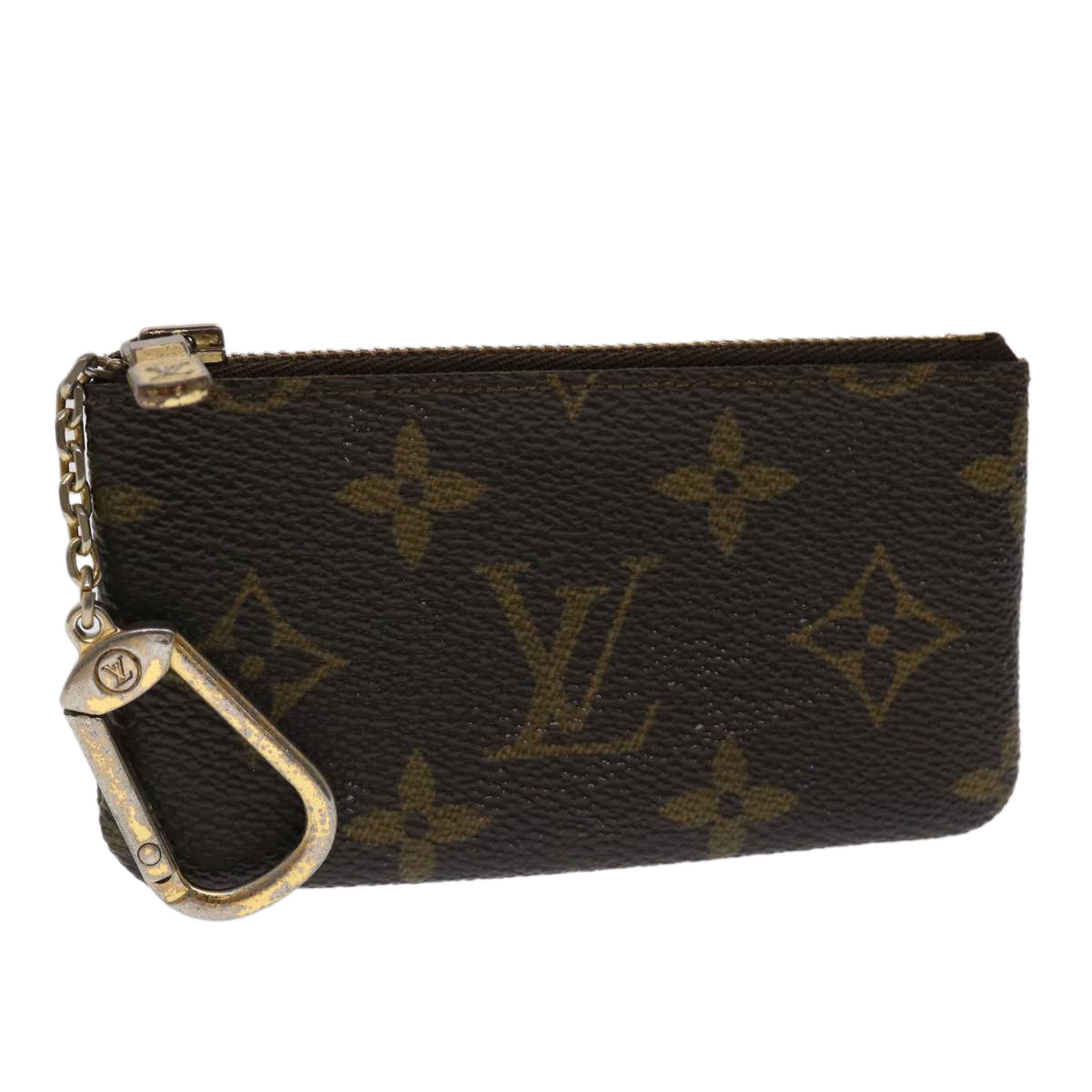 LOUIS VUITTON Monogram Pochette Cles Coin Purse M62650 LV  48380