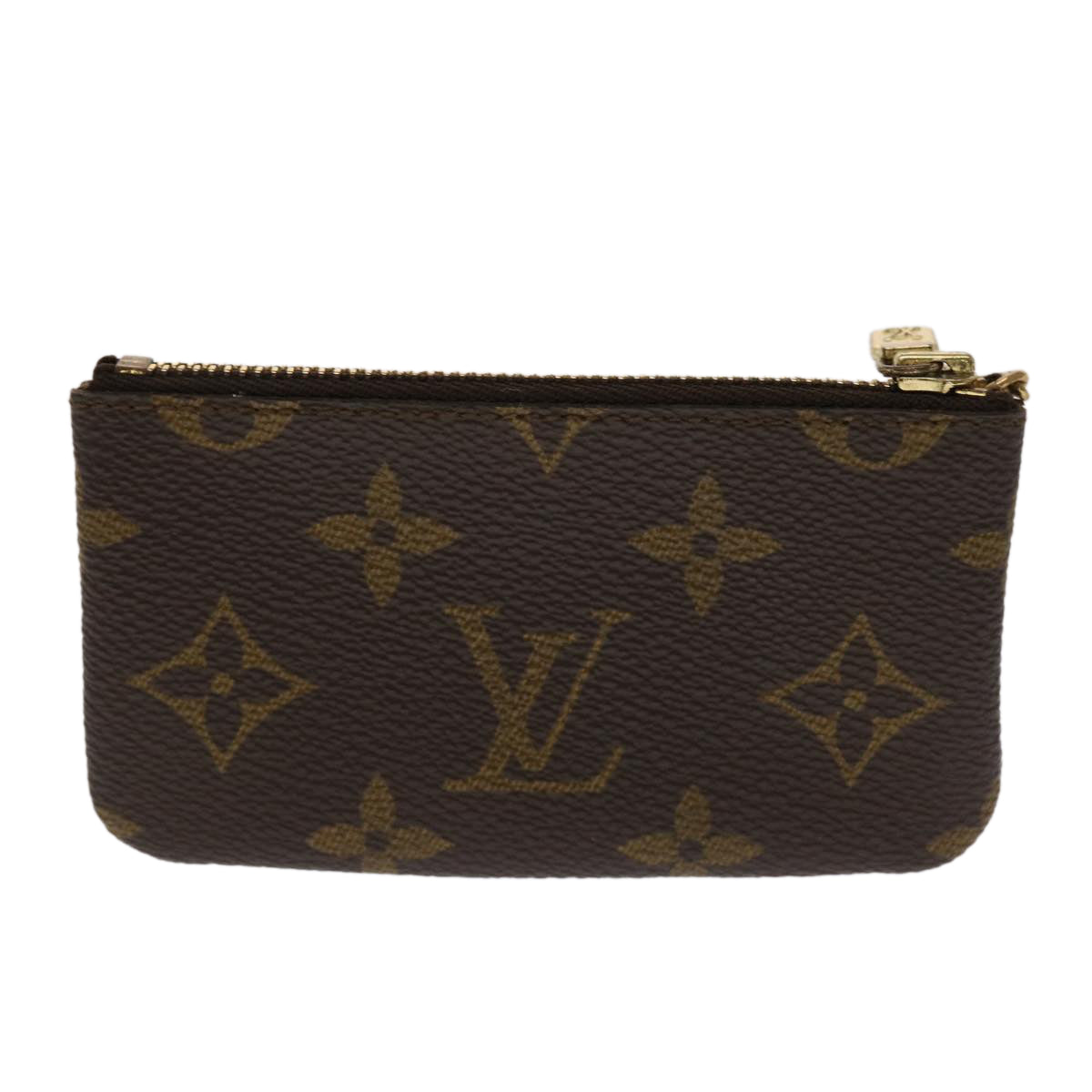 LOUIS VUITTON Monogram Pochette Cles Coin Purse M62650 LV  48381