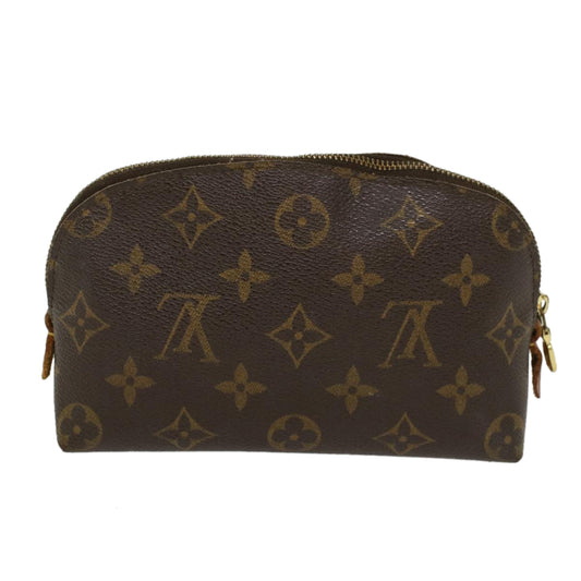 LOUIS VUITTON Monogram Pochette Cosmetic PM Cosmetic Pouch M47515 LV  48404