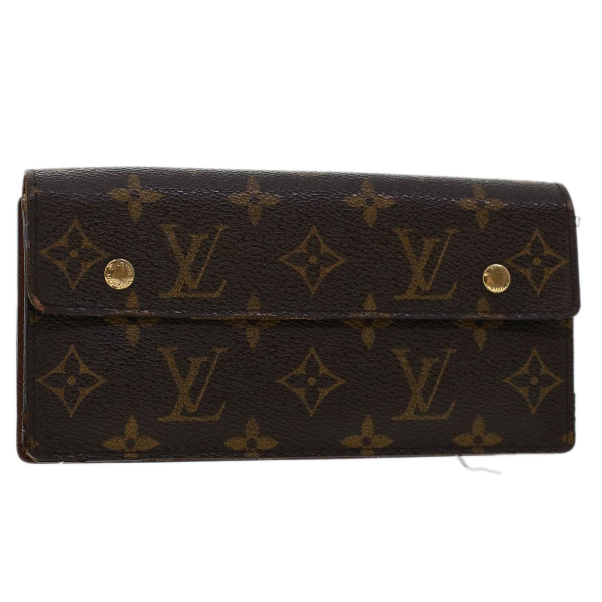 LOUIS VUITTON Monogram Portefeuille Acordion Long Wallet M58008 LV  48412