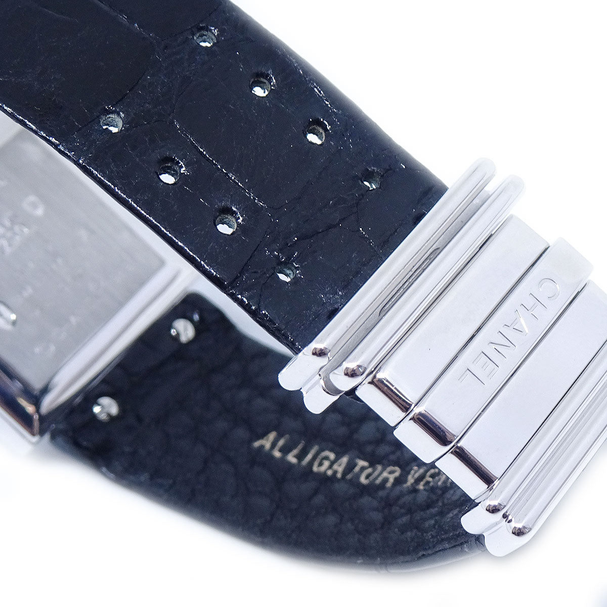 CHANEL 1989 Matelasse Watch 18KWG Diamond